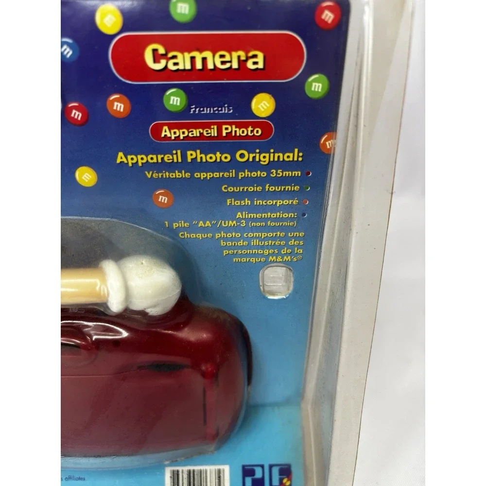New! M&M's Camera Official Brand- 35mm, Character Boarder On Each Print!